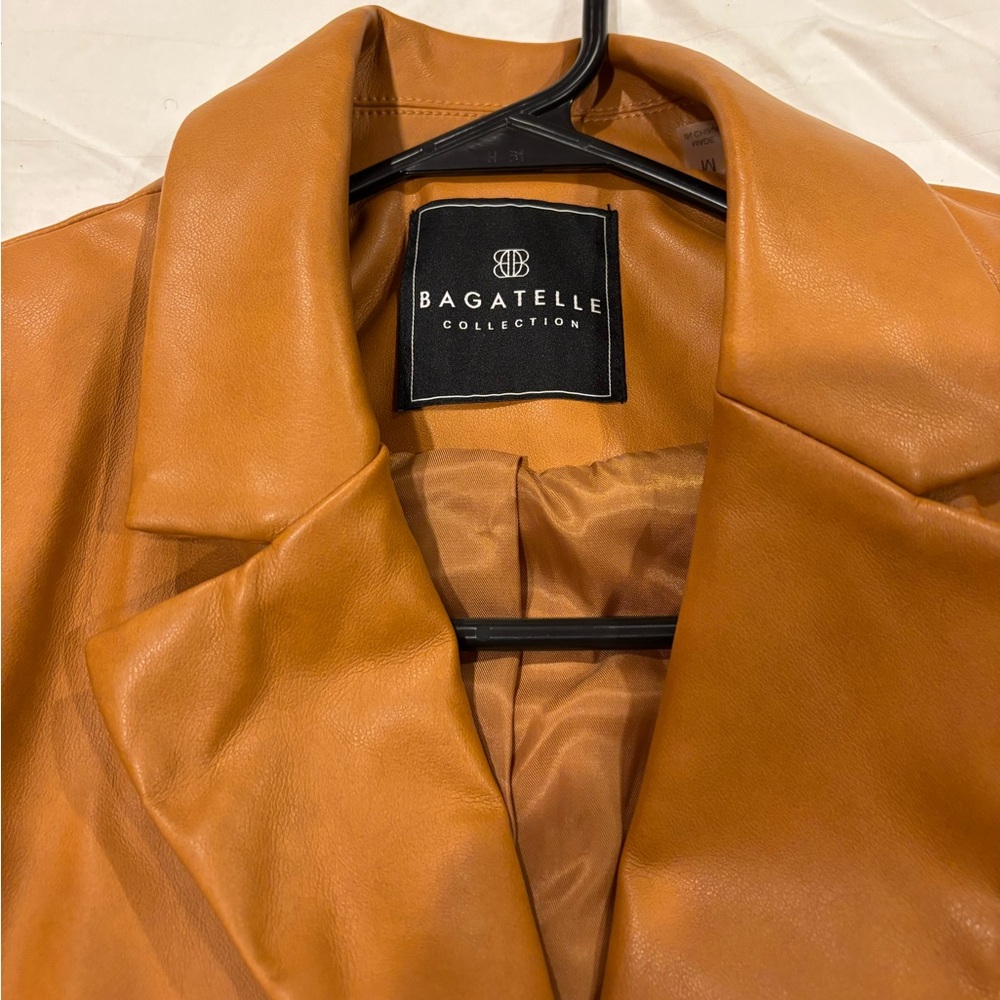 bagatelle Tan Leather Jackets